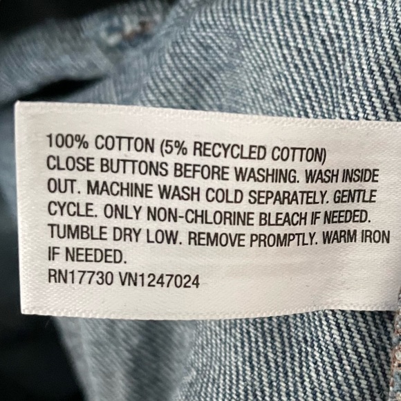 Relaxed High-Rise Blue Jeans with Drawstring - Picture 10 of 10